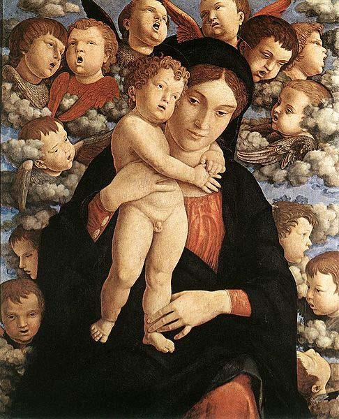 Andrea Mantegna The Madonna of the Cherubim Sweden oil painting art